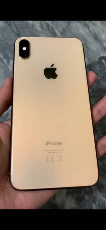 iPhone XS Max Gold Color PTA Approved 512 Memory 0