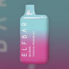 ELFBAR smoke 5000 puffs|Disposible Vape|Pod Flavours available