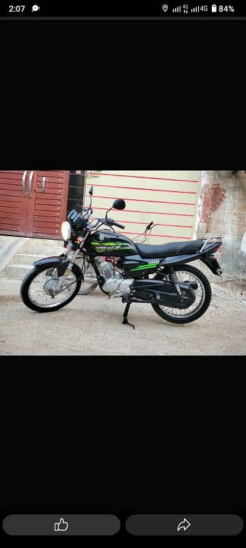 yamaha YB125Z 1