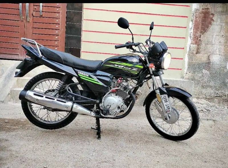 yamaha YB125Z 5