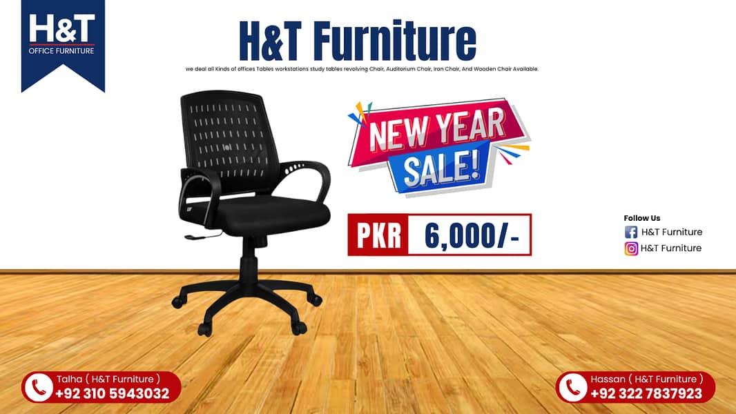 Computer Chairs/Revolving Office Chairs/Staff Chairs/Visitor Chairs 4