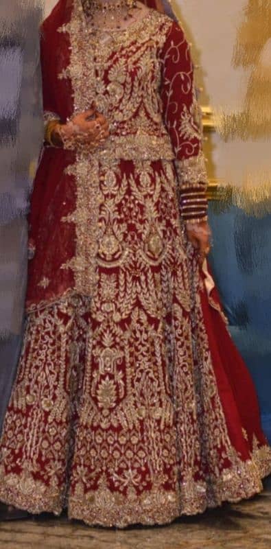 1 time use new condition stiched lehnga 0