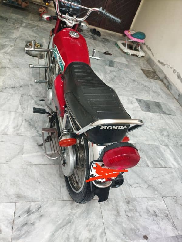 Honda 125 for sale in mardan, packed orignal body available 6