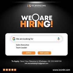 We are hiring Sales Executive for our company