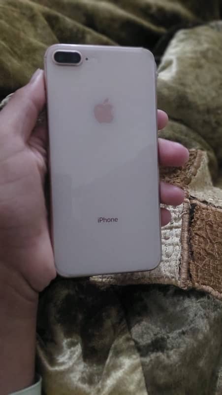 Aoa I am selling my iPhone 8 Plus pta approved 64gb  74 health 0