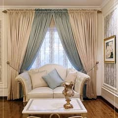 Curtains| Valvet Curtain| Luxury Curtains| Jute Curtain