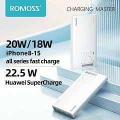 momoss powerbank 20000mah. fast quick charge all options.