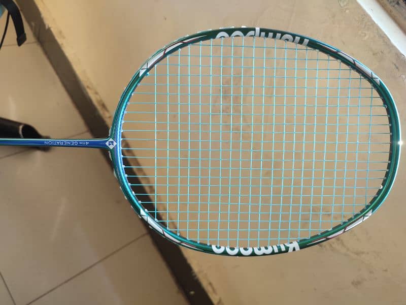 Kumpoo Kevlaronex Badminton Racket – kumpoo top of the line k70 string 1