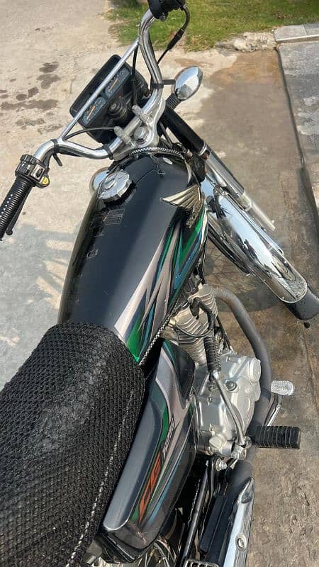 Honda cg 125 2023 model in good condition almost new 1