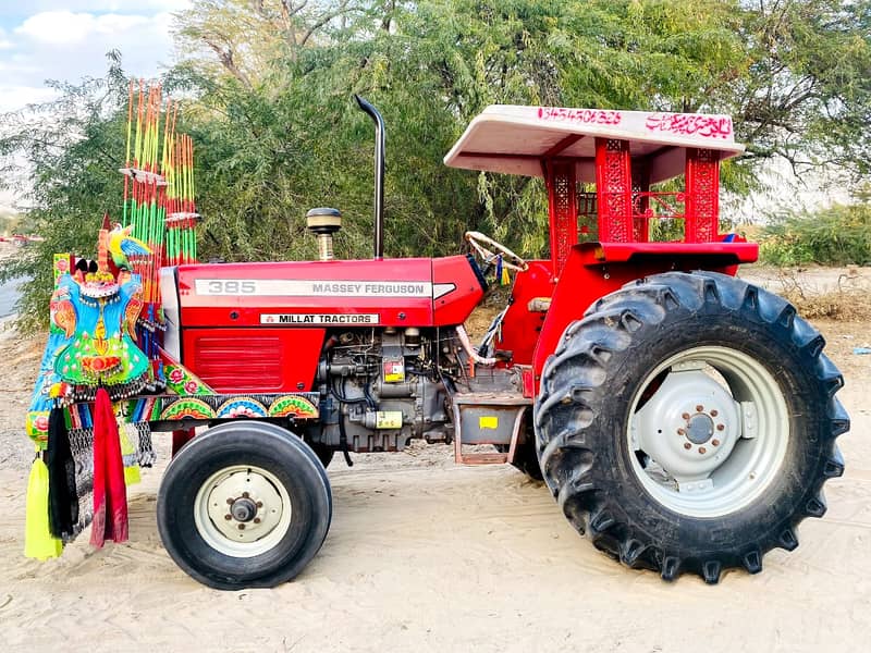 Milat Tractor Massey Ferguson 385 Model 2016 3