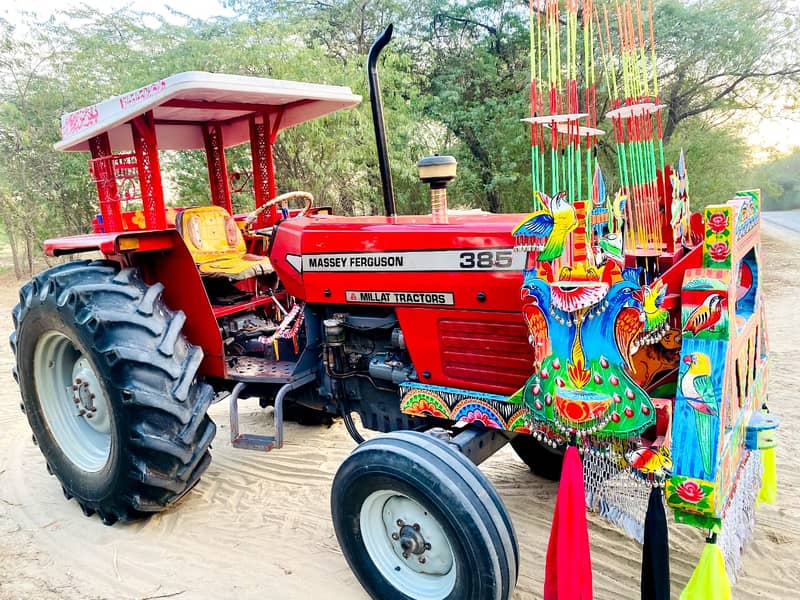 Milat Tractor Massey Ferguson 385 Model 2016 9