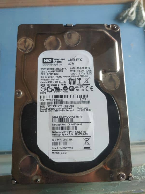 WD 2Tb Hard Drive 1