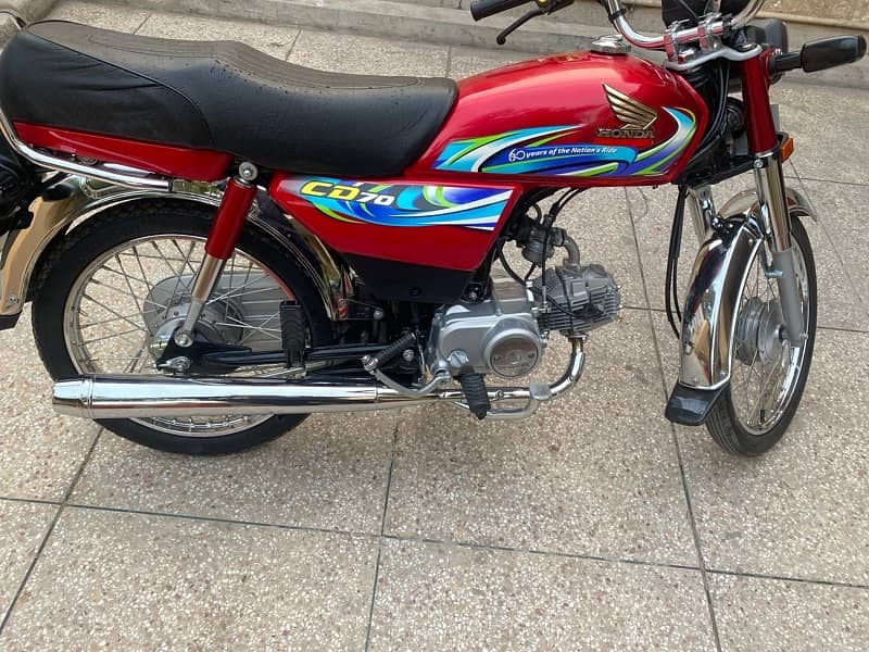 Honda CD 70 2024 Model For Sale 7