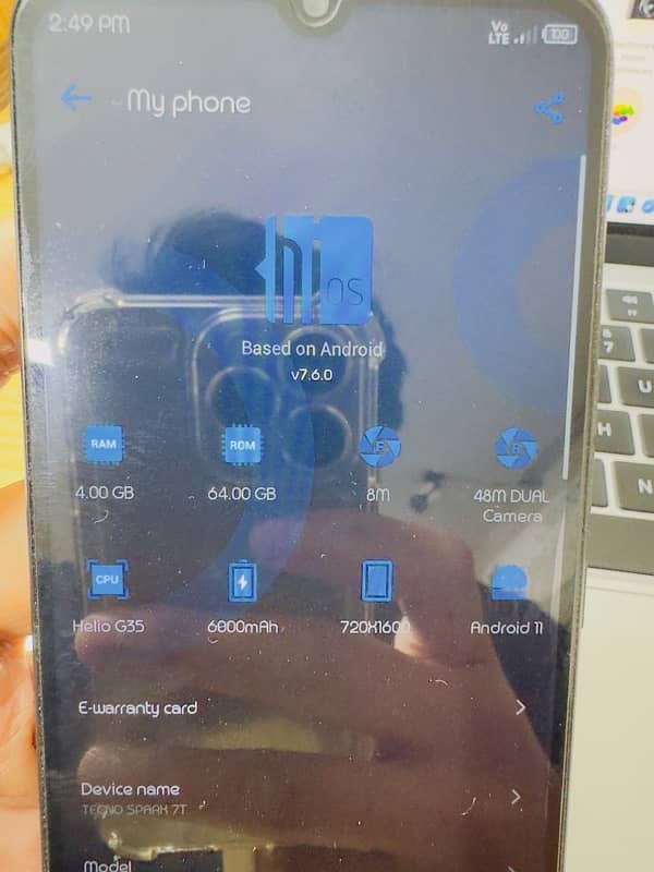 Tecno Spark 7T 1