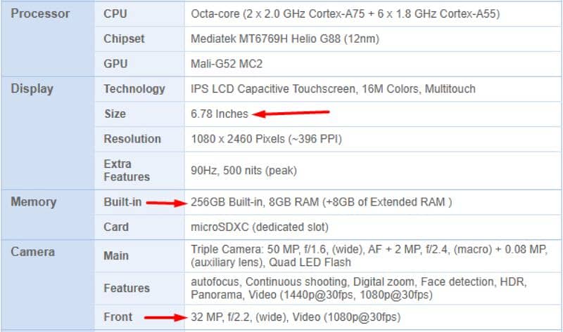 Infinix Hot 40 ( 8/256 ) 14