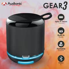 AUDIONIC GEAR 3 Bluetooth Portable Speaker bass