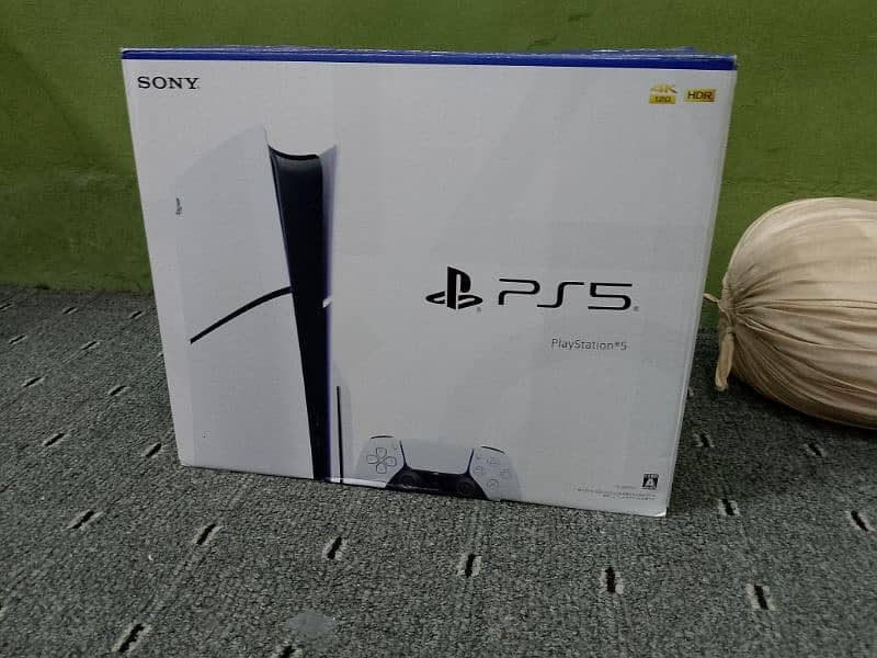 PS5 slim 1 tb used 1 month with 2 Digital games already installed 0