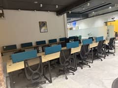 Shah Jee Estate Offerz Furnished Office Available For Rent It'S A Wonderful Option For Furnished Office In The Heart Of The Lahore City. Easy Approach From Anywhere In Gulberg.  Fully Furnished Office With Brand-new Furniture