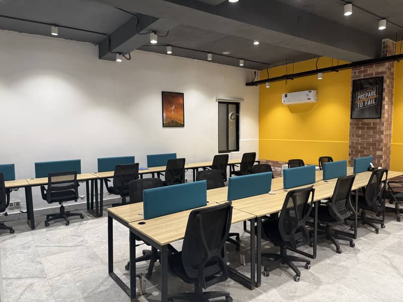 Shah Jee Estate Offerz Furnished Office Available For Rent It'S A Wonderful Option For Furnished Office In The Heart Of The Lahore City. Easy Approach From Anywhere In Gulberg.  Fully Furnished Office With Brand-new Furniture 3