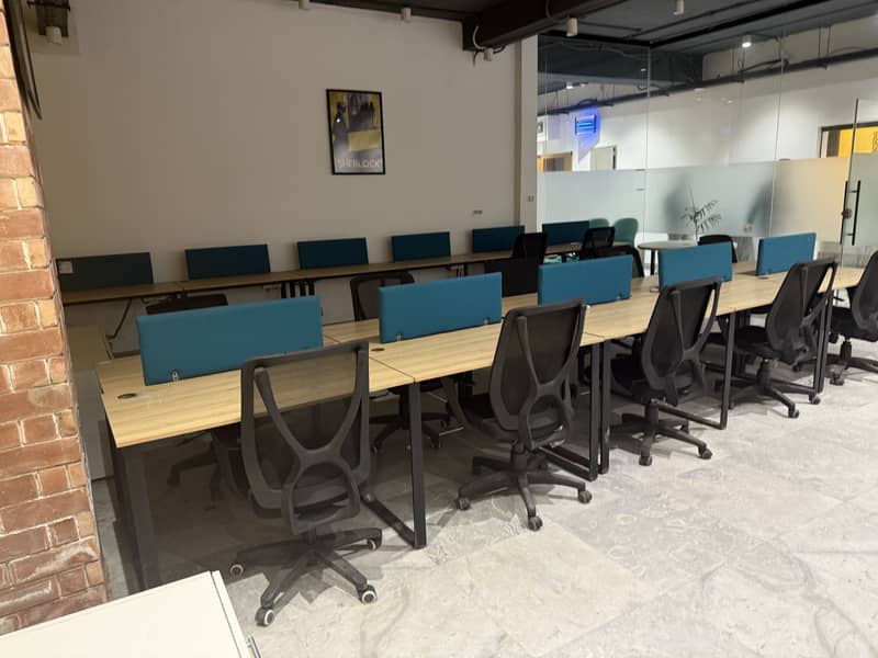 Shah Jee Estate Offerz Furnished Office Available For Rent It'S A Wonderful Option For Furnished Office In The Heart Of The Lahore City. Easy Approach From Anywhere In Gulberg.  Fully Furnished Office With Brand-new Furniture 4