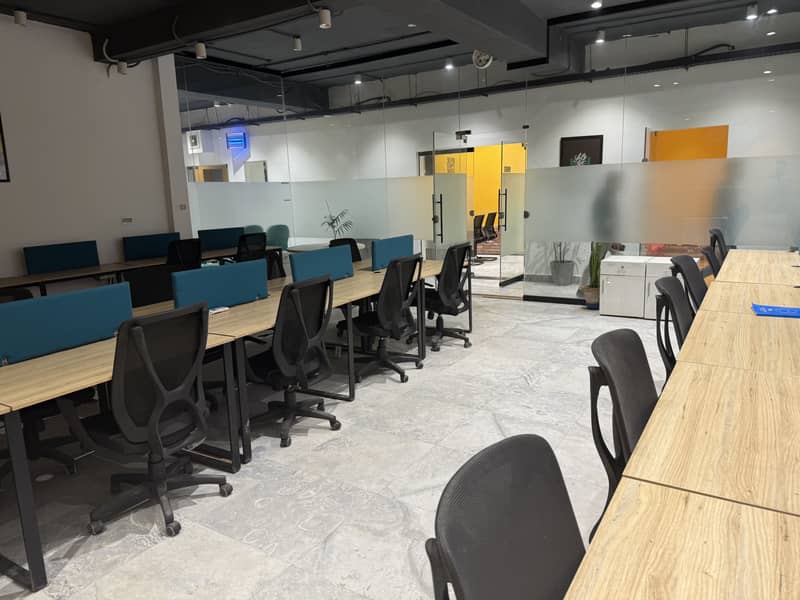 Shah Jee Estate Offerz Furnished Office Available For Rent It'S A Wonderful Option For Furnished Office In The Heart Of The Lahore City. Easy Approach From Anywhere In Gulberg.  Fully Furnished Office With Brand-new Furniture 6