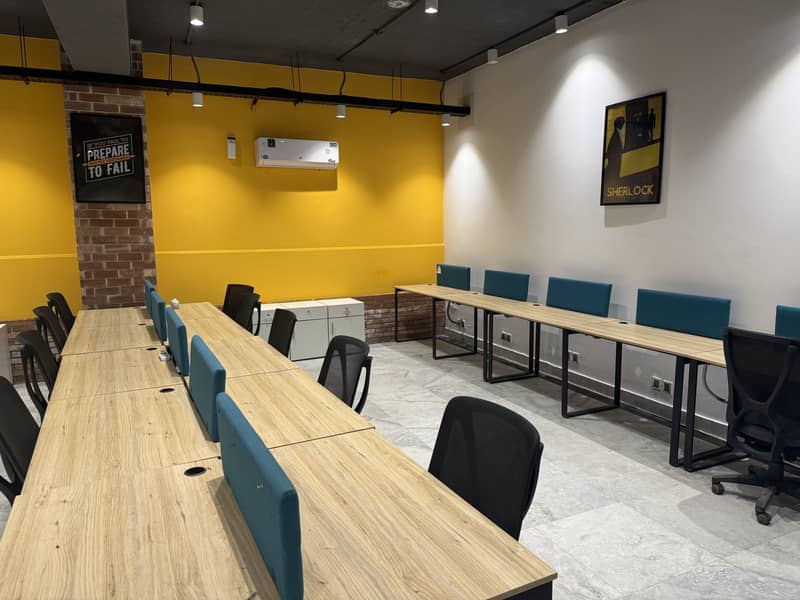 Shah Jee Estate Offerz Furnished Office Available For Rent It'S A Wonderful Option For Furnished Office In The Heart Of The Lahore City. Easy Approach From Anywhere In Gulberg.  Fully Furnished Office With Brand-new Furniture 7