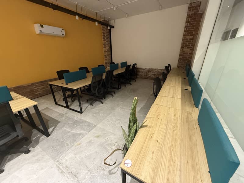 Shah Jee Estate Offerz Furnished Office Available For Rent It'S A Wonderful Option For Furnished Office In The Heart Of The Lahore City. Easy Approach From Anywhere In Gulberg.  Fully Furnished Office With Brand-new Furniture 25