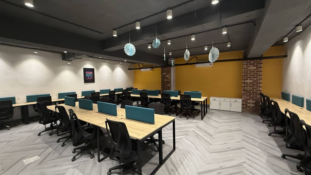 Shah Jee Estate Offerz Furnished Office Available For Rent It'S A Wonderful Option For Furnished Office In The Heart Of The Lahore City. Easy Approach From Anywhere In Gulberg.  Fully Furnished Office With Brand-new Furniture 35