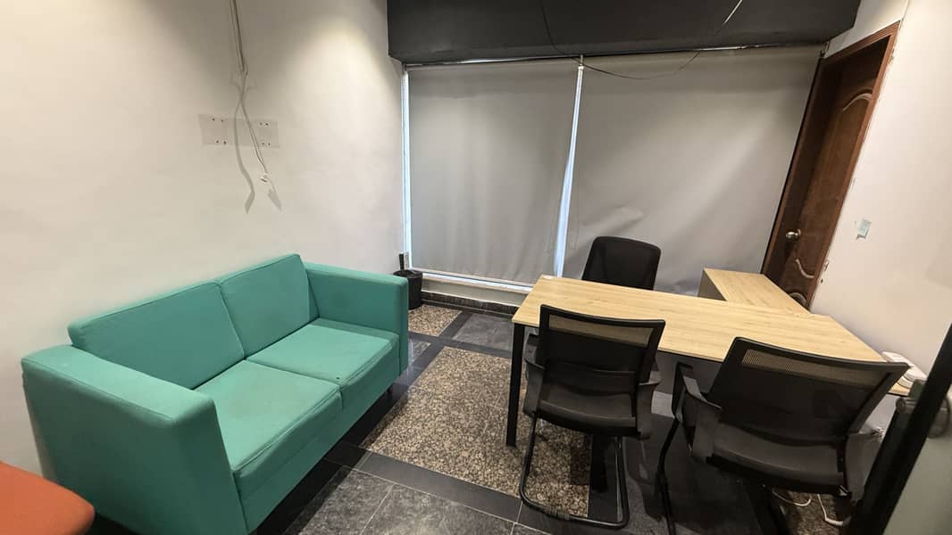 Shah Jee Estate Offerz Furnished Office Available For Rent It'S A Wonderful Option For Furnished Office In The Heart Of The Lahore City. Easy Approach From Anywhere In Gulberg.  Fully Furnished Office With Brand-new Furniture 48