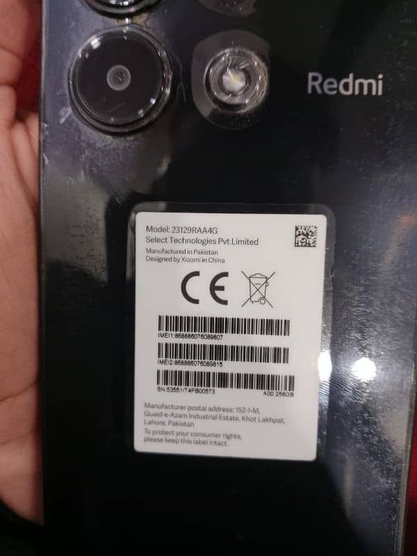 Redmi note 13 10/10 condition 2