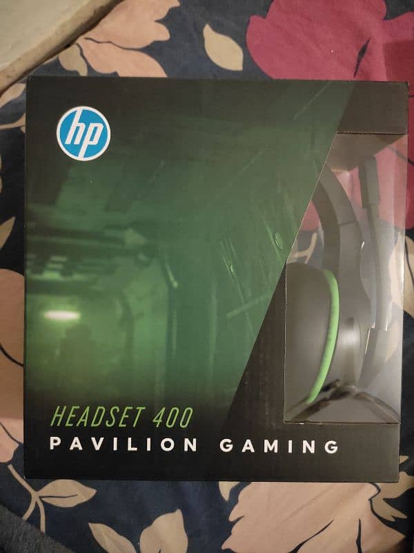 HP Pavilion Gaming Green Headset 400 0