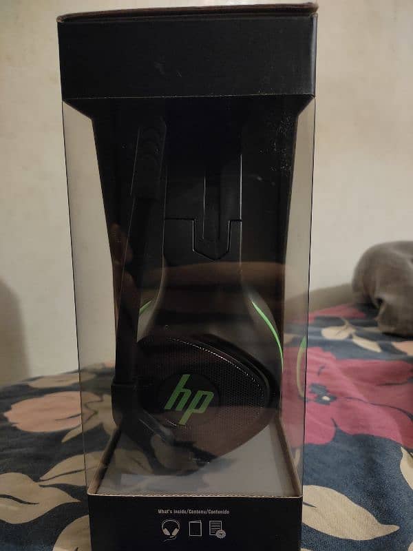 HP Pavilion Gaming Green Headset 400 1