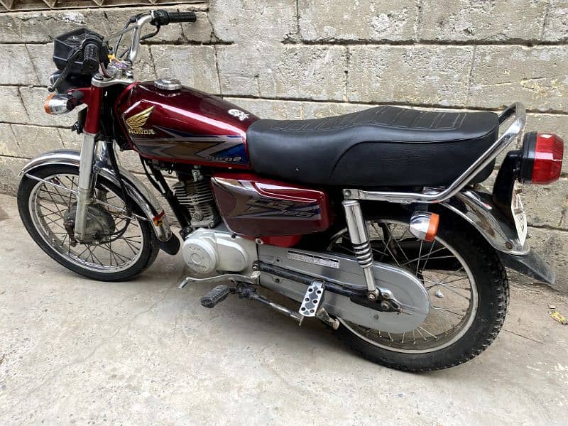 Honda 125(2020 Model) Red color neat and clean bike O3O54554438 1