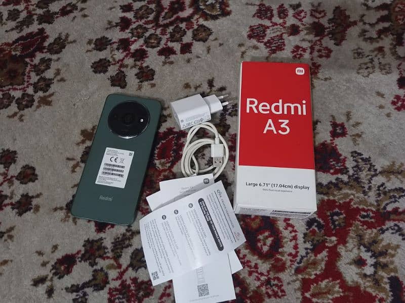 redmi A3 like new phone 0