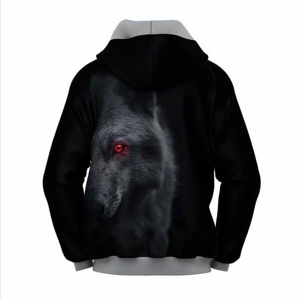 Lowera Men Graphic Polyester Hoodie. 1