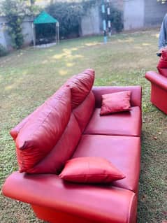 4 Seater Leather Sofa