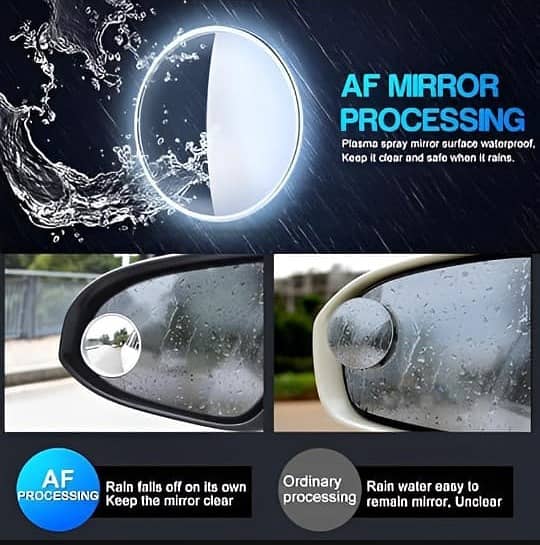 2 Pcs Blind Spot Mirror 1