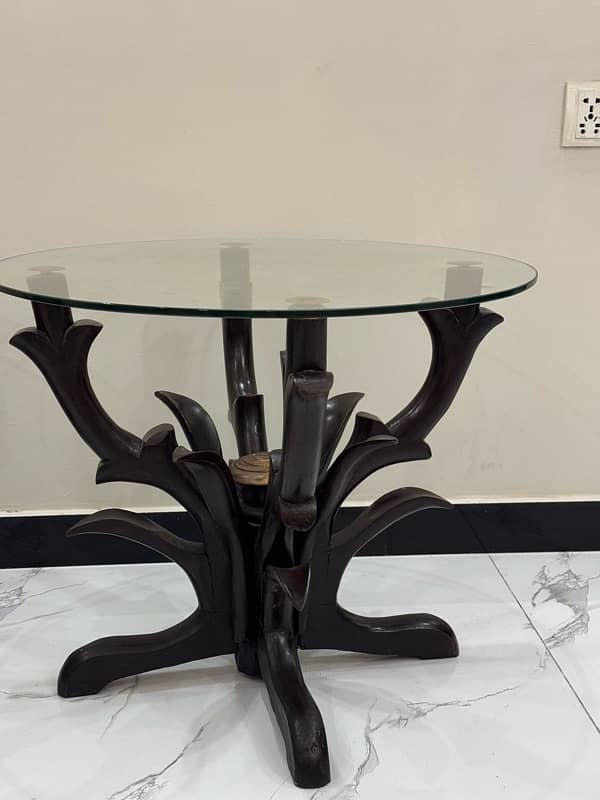 Set of three tables Mirror tables 3 pieces 1