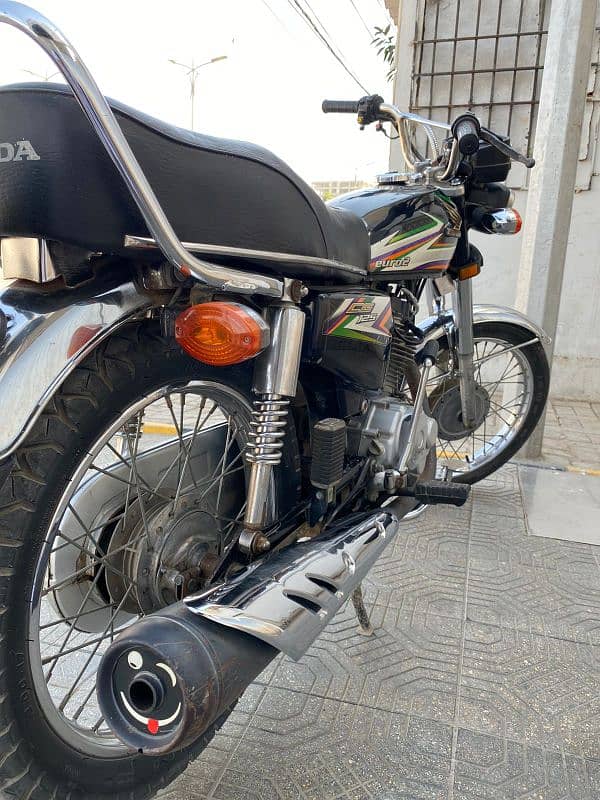 Honda cg125 2016 black 17