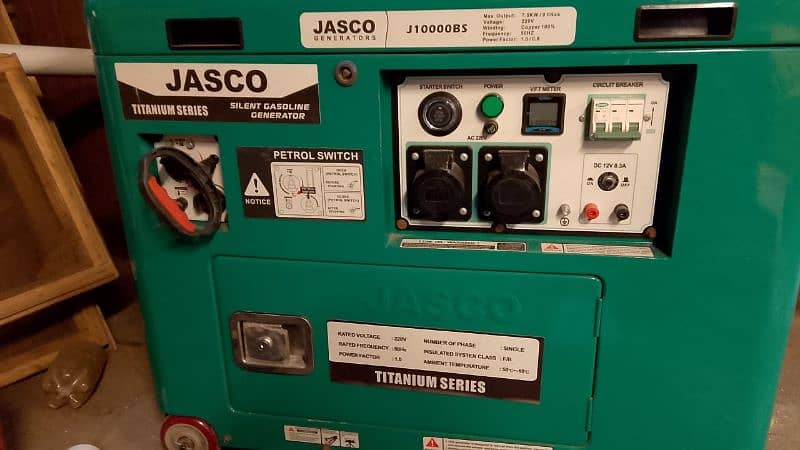 jasco generator j10000BS 4