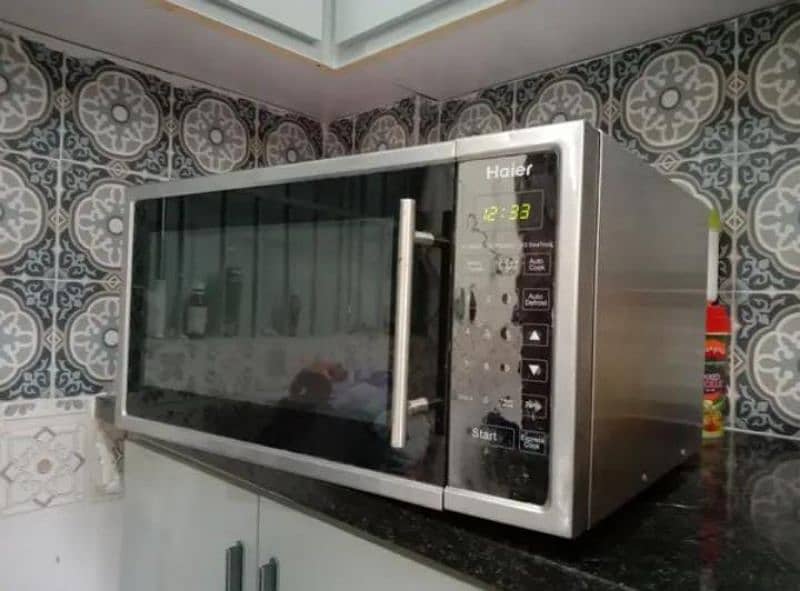 Haier microwave oven with convection function 0