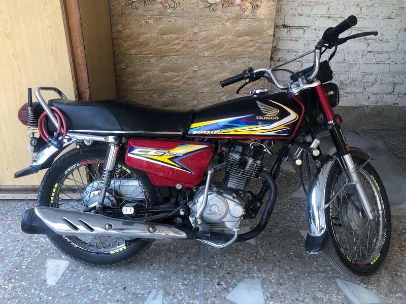 Honda CG 125 2019 model in very good condition 1