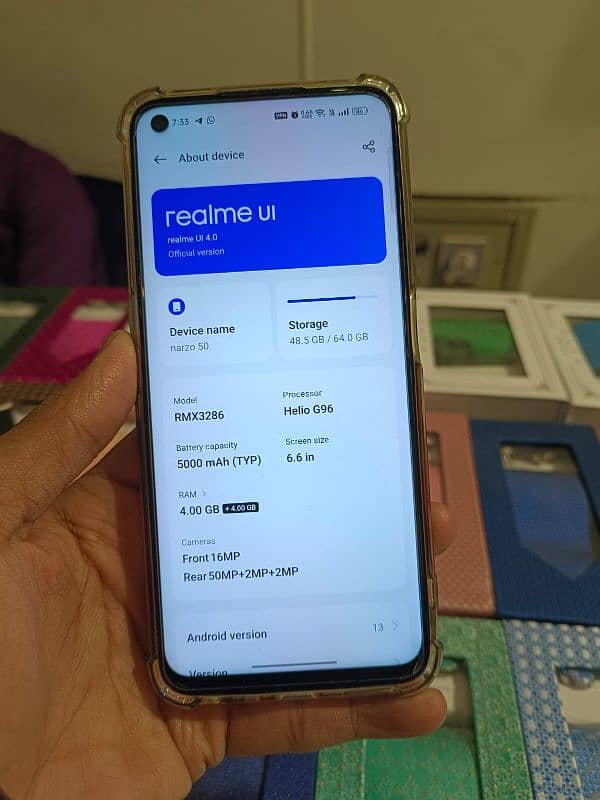 realme narzo 50 (03084613959) 0