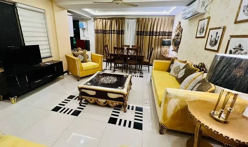 1Bed Luxury Fully Furnished Flat Weekly or Monthly Basis Bahria Town 1