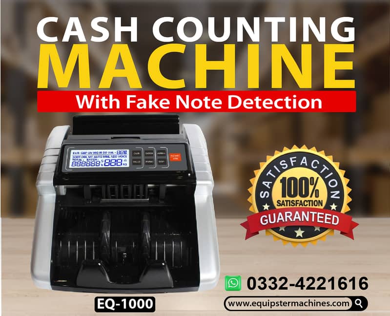 note cash currency counting machine with fake note detection 0