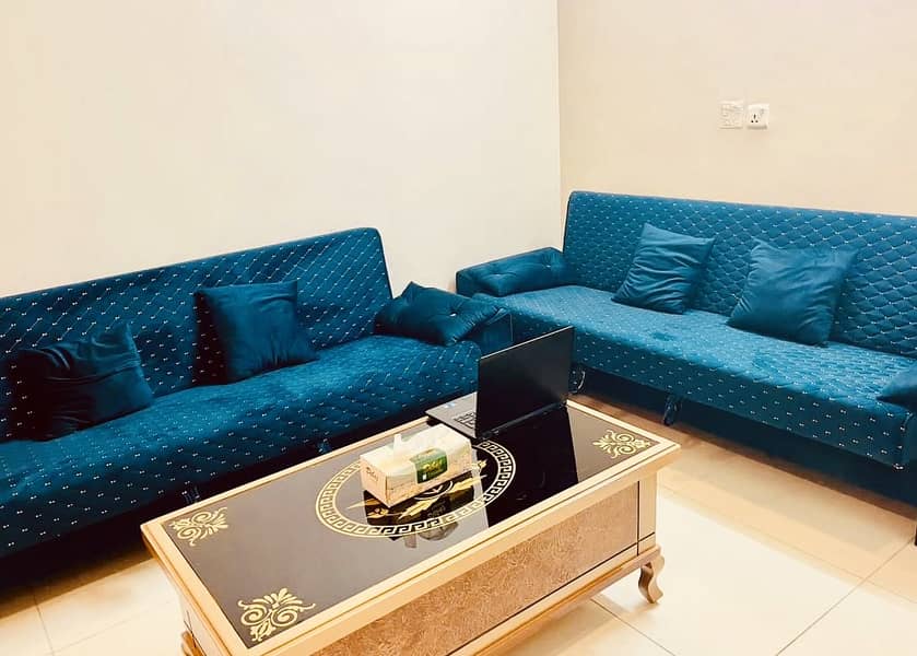 1Bed Luxury Furnished Flat For Daily or Monthly basis In Bahria Town 1