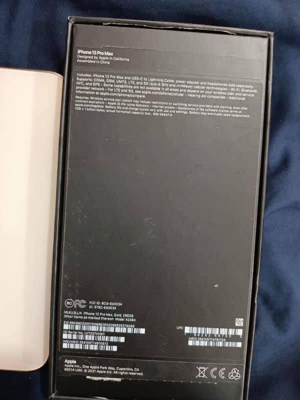 I phone 13 pro max PTA Approved 256gb 3