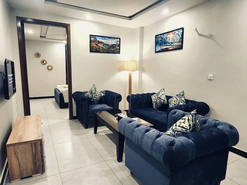 1Bed Newly Furnished Luxury Apartment In Bahria Town Phase 4 6