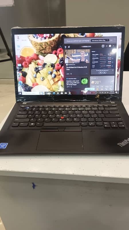 lenovo T490S thinkpad touch screen 0