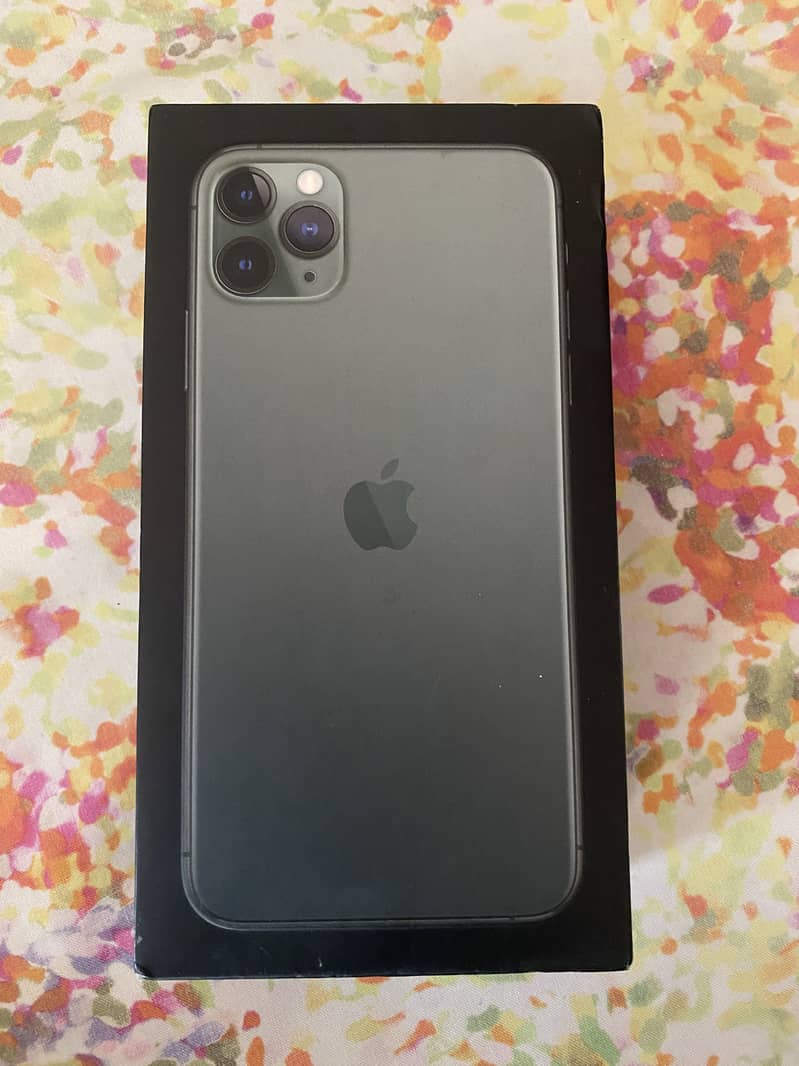 iPhone 11 Pro Max 256GB PTA Approved with Box 0